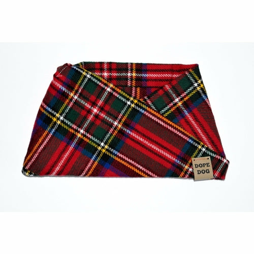 Hunde Halstuch Detailansicht - Wolle Material